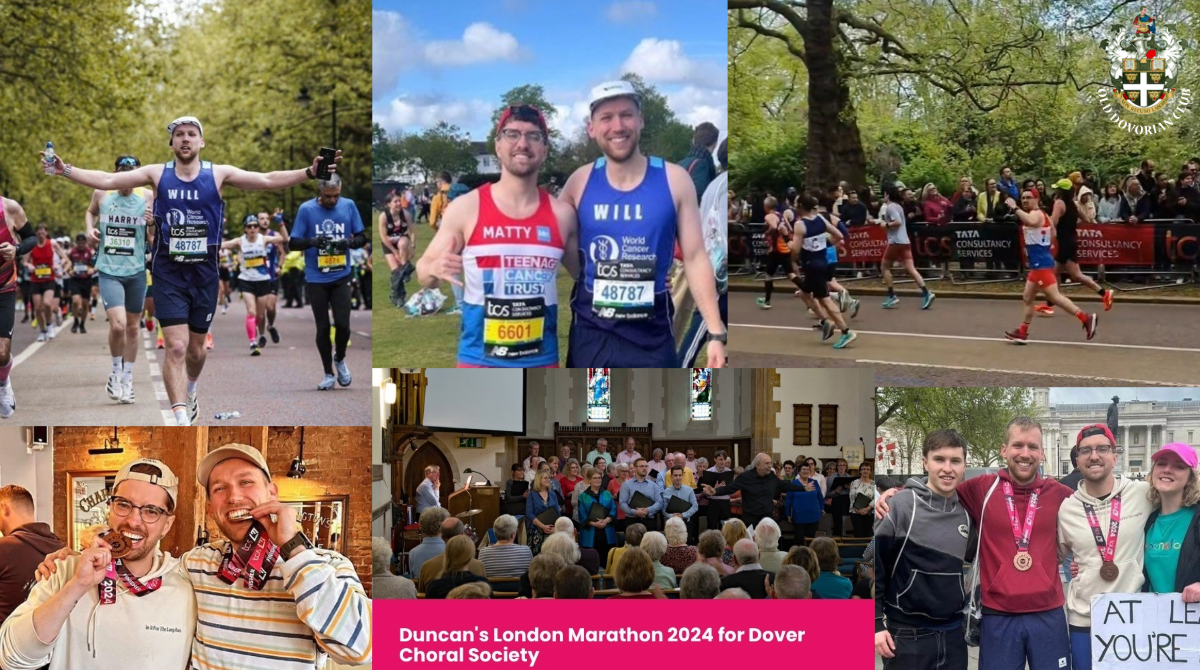 Old Dovorians Run The 2024 London Marathon